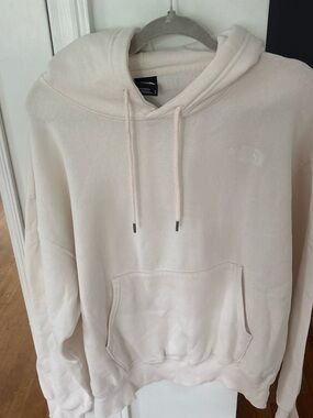 The North Face Men's Light Cream Crewneck Hoodie